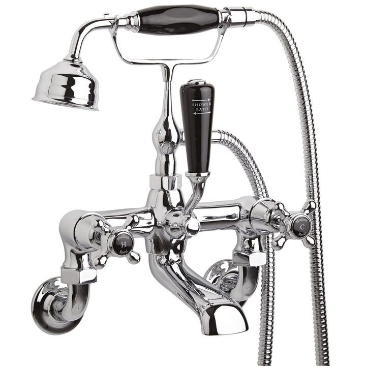 hudson-reed-topaz-black-crosshead-dome-collar-wall-mount-bath-shower-mixer-tap---bc404dxwm-