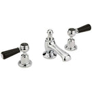 hudson-reed-topaz-black-lever-dome-collar-3-hole-basin-mixer-tap--pop-up-waste---bc407dl-