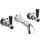 hudson-reed-topaz-black-lever-hexagonal-collar-3-hole-wall-mount-bath-mixer-tap---bc409hl-