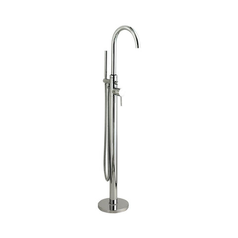 Hudson Reed Tec Lever Floorstanding Bath Shower Mixer Tap & Shower Kit - PN321