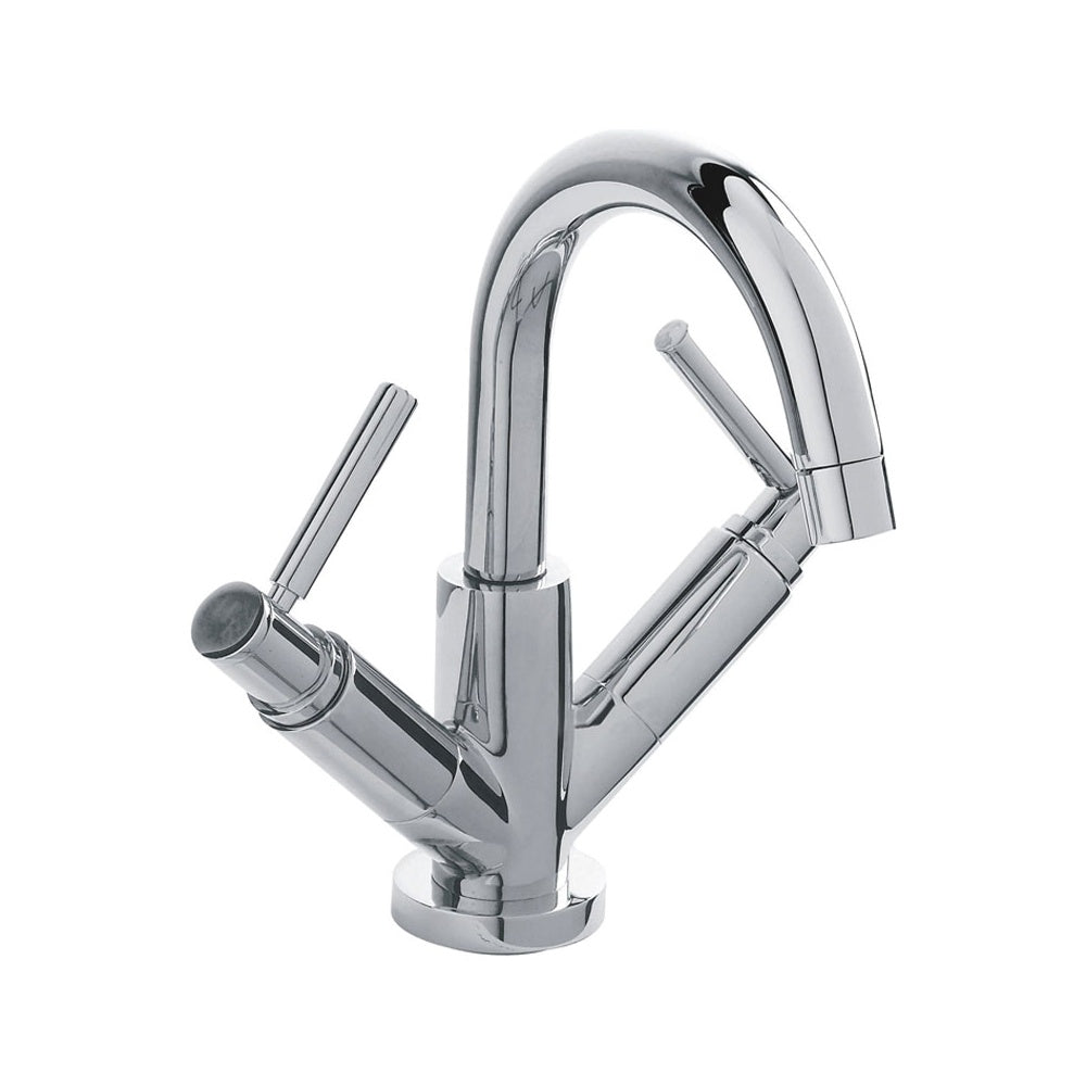 Hudson Reed Tec Lever Swivel Spout Basin Mixer Tap & Waste - TEL315