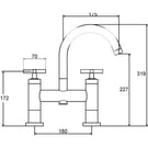hudson-reed-tec-crosshead-swivel-spout-bath-mixer-tap---tex353-