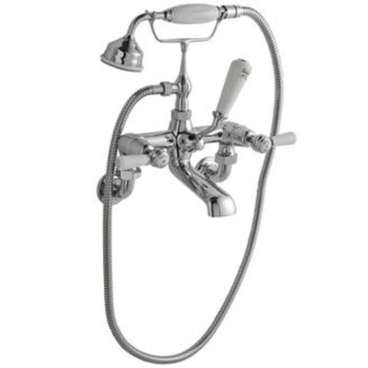 hudson-reed-topaz-white-lever-dome-collar-wall-mount-bath-shower-mixer-tap---bc304dlwm-
