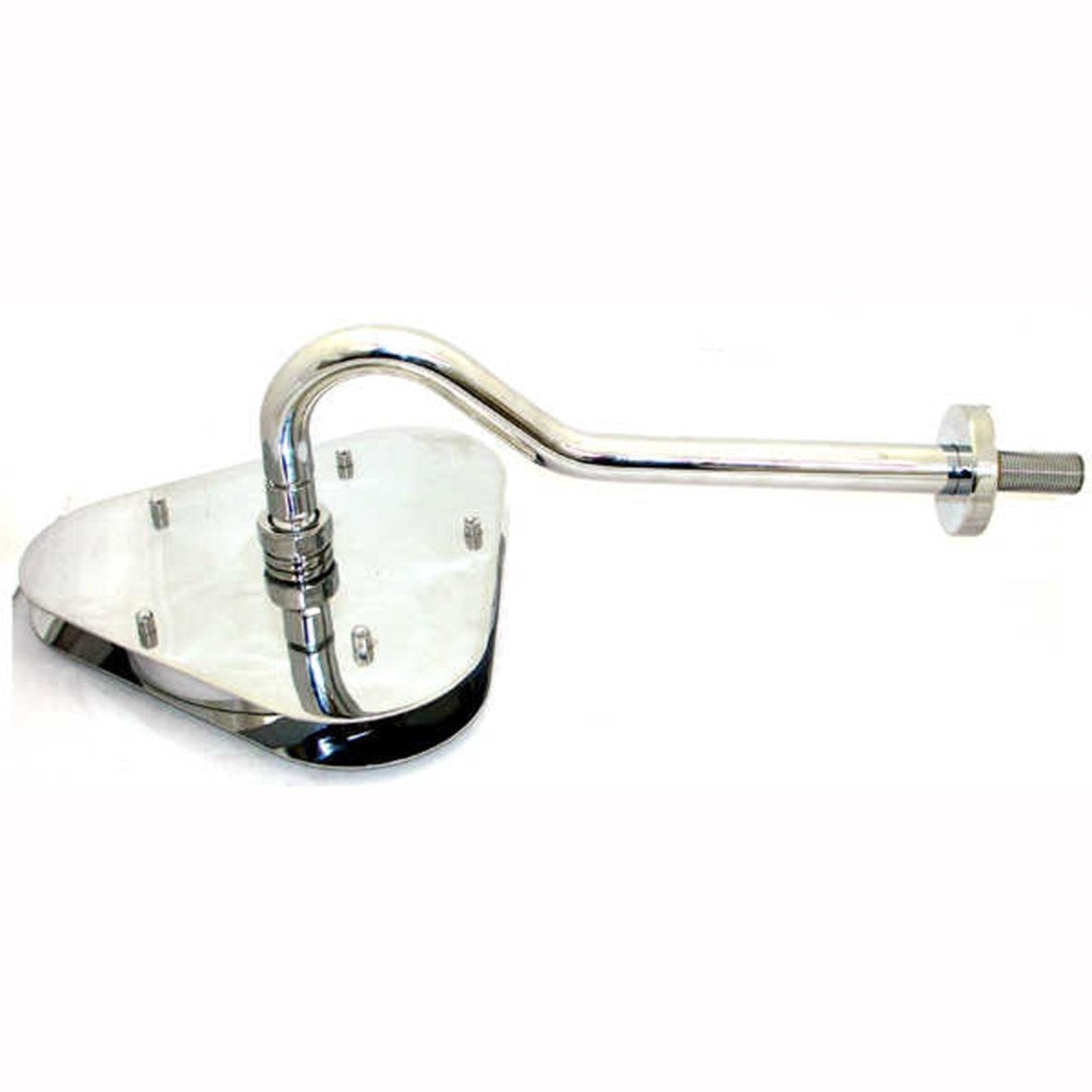 Hudson Reed 8" Chrome Plated Rain Shower Head & Contemporary Arm A3225