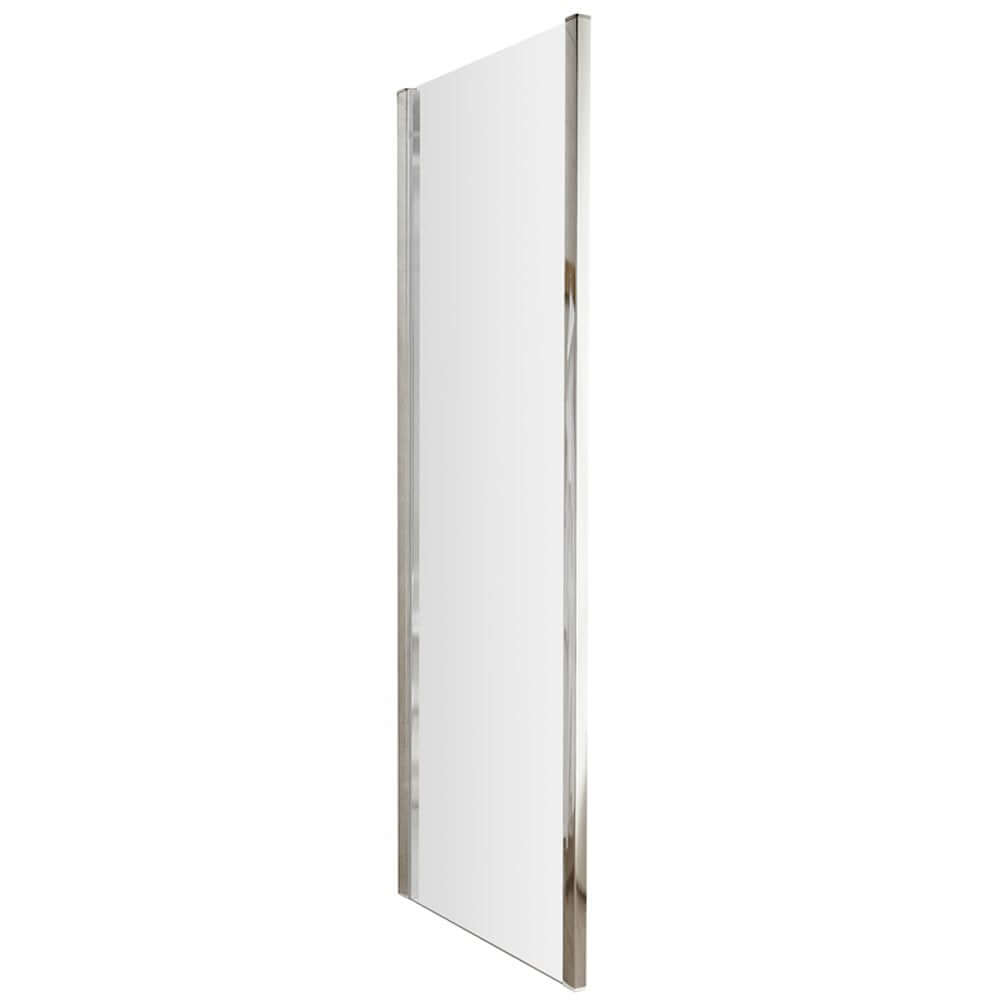 Nuie Pacific Chrome 1400mm Double Sliding Door Shower Enclosure