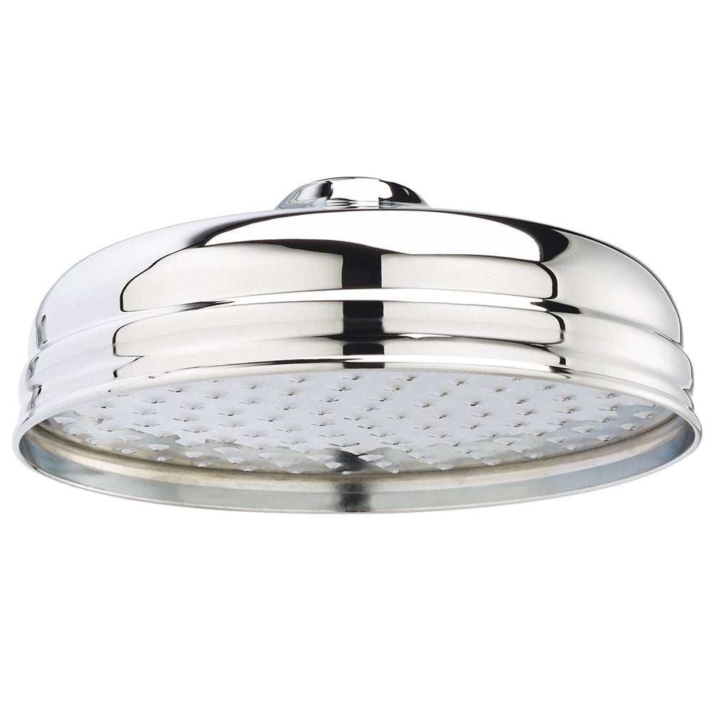 Hudson Reed Apron Chrome 8" Fixed Head 195mm Diameter - HEAD21