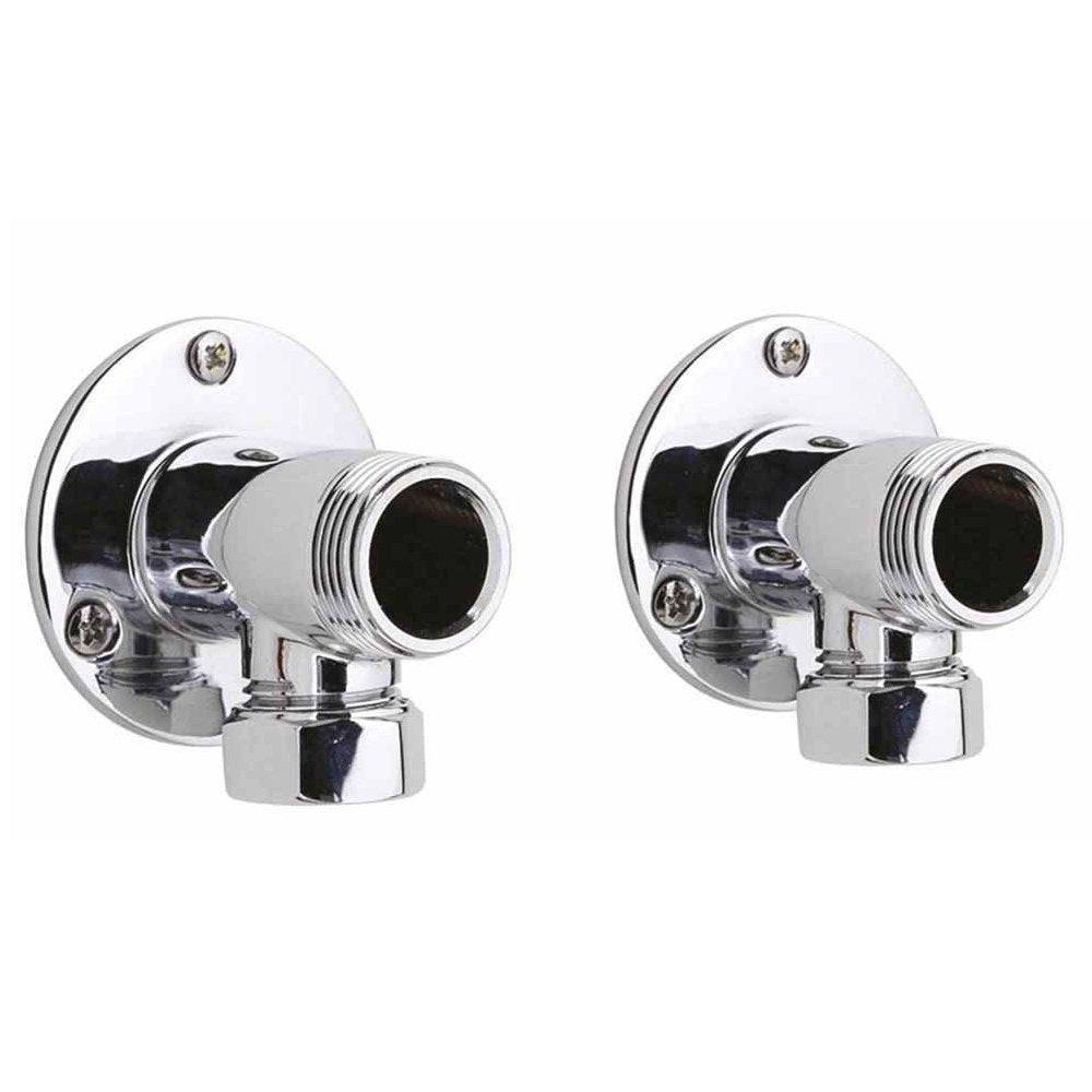Nuie Back Plate Elbow Unions - A312