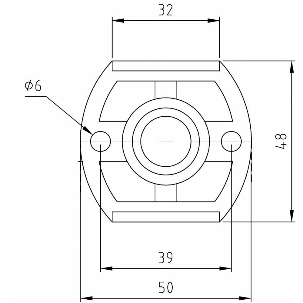 Nuie Fast Fit Bracket for Bar Thermostats - A315