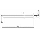 hudson-reed-mitred-wall-mounted-shower-arm---arm07-