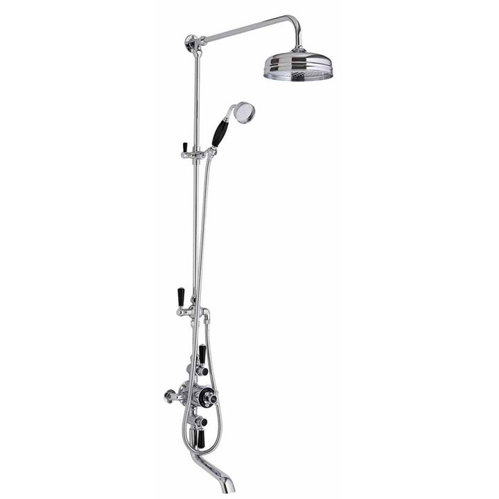 hudson-reed-black-topaz-triple-exposed-shower-thermostatic-valve--spout---btsvt103-