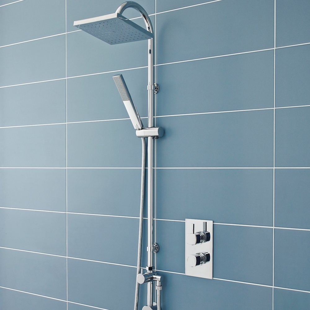 Hudson Reed Worth Shower Kit with Concealed Outlet Elbow - A3116
