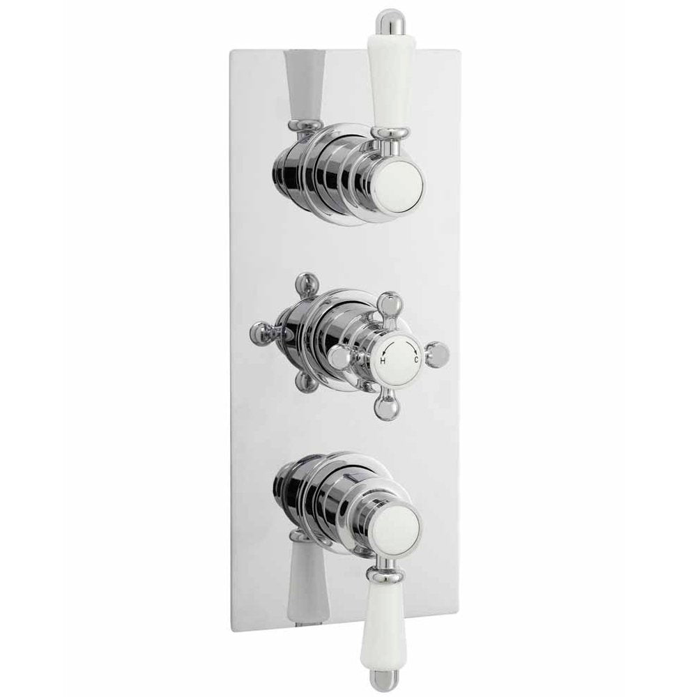 Nuie Victorian Triple Thermostatic Shower Valve - ITY315