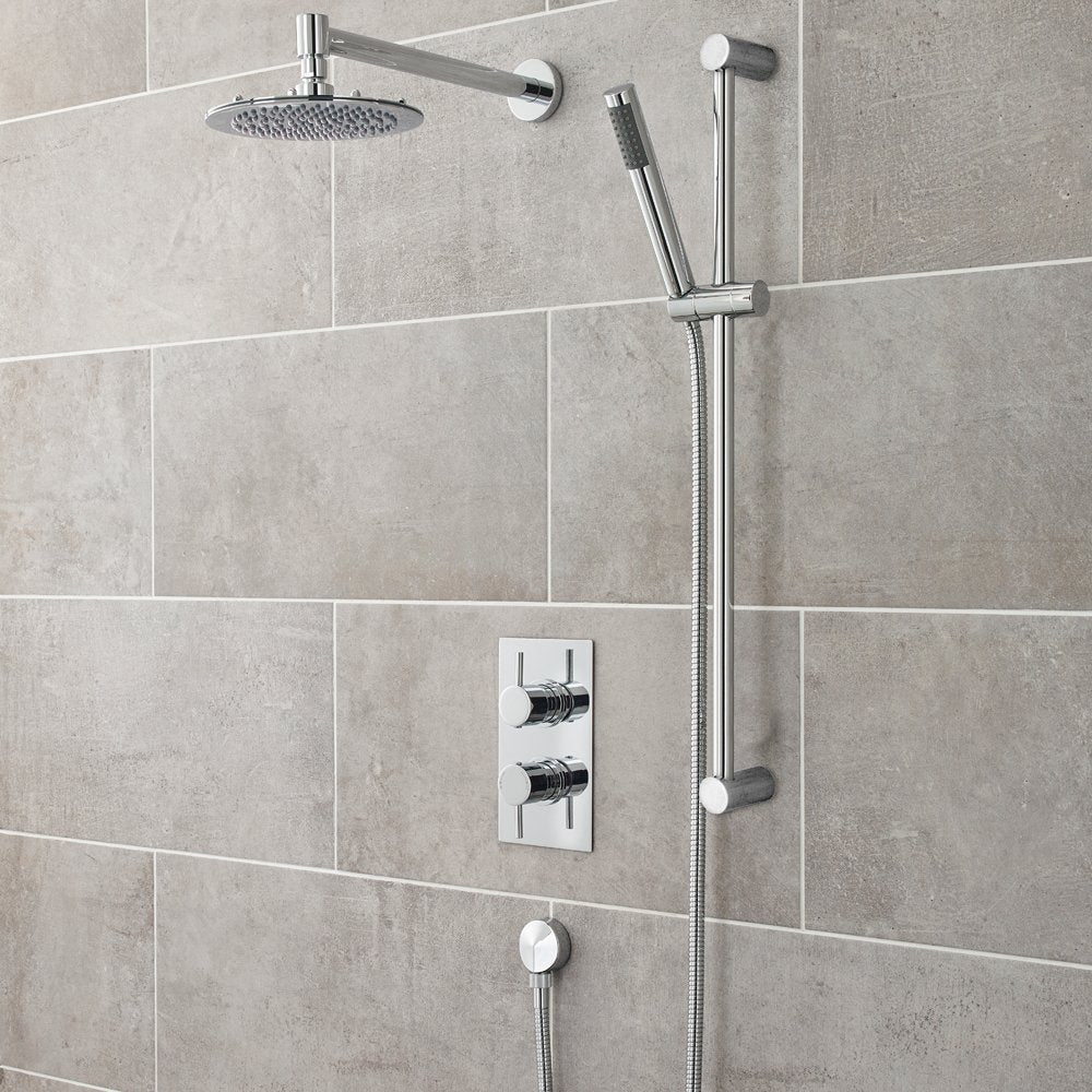 Nuie Chrome Wall Mounted Shower Arm - ARM03