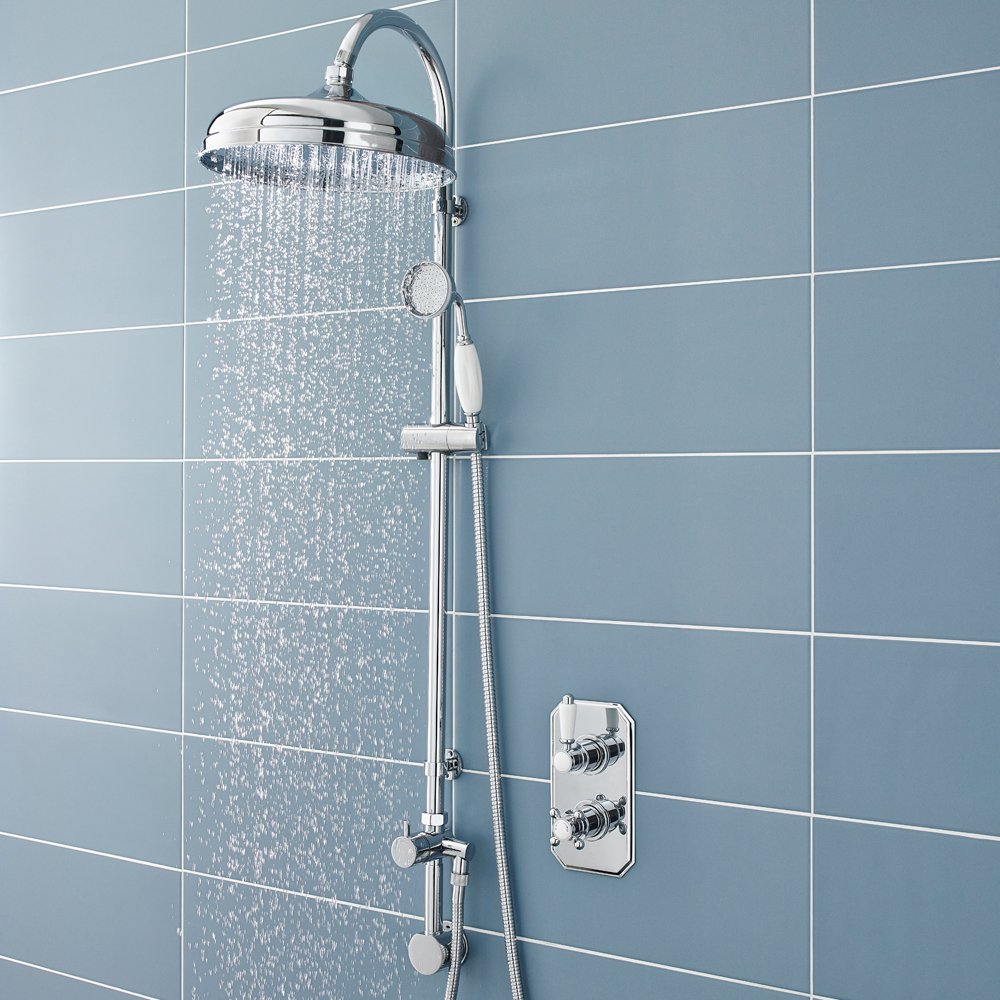 Panel Rigid Riser Hudson Reed Rigid Riser Kit with Concealed Elbow - A3238 – Taps UK