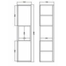 hudson-reed-coast-white-gloss-350mm-tall-cabinet---fmc961-