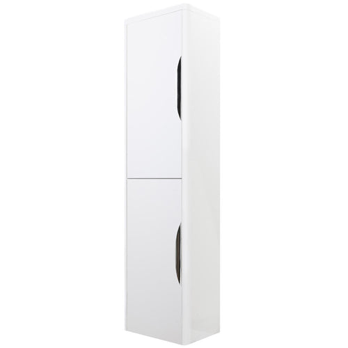 Nuie Parade 350mm Tall Cabinet Gloss Satin Finish Bathroom Storage Unit