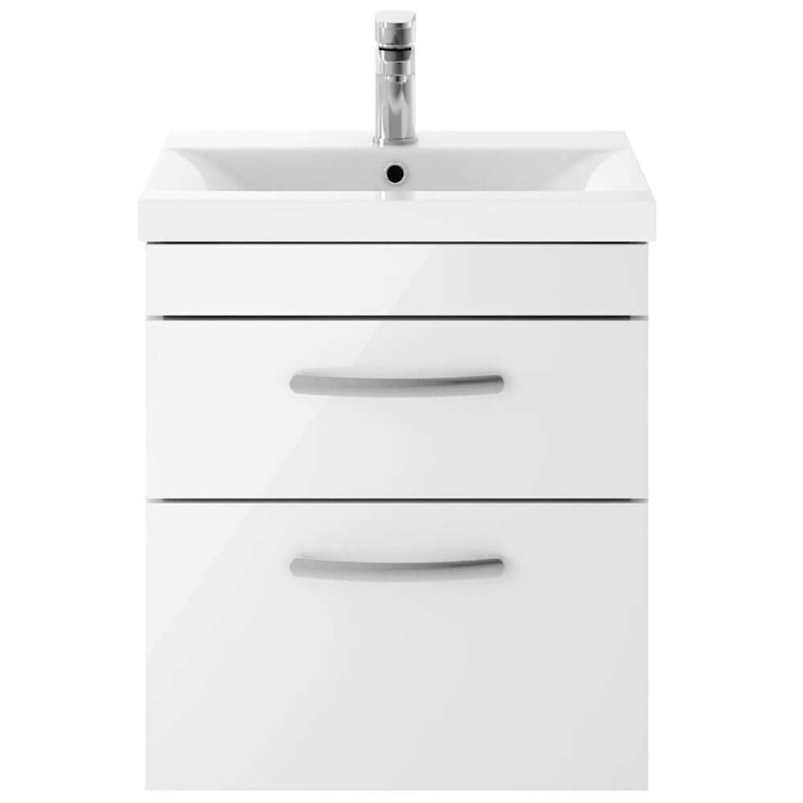 Nuie Athena Wall Hung Vanity Unit and Basin