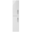 nuie-athena-gloss-white-300mm-tall-cabinet-double-door---moe162-