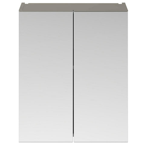 Nuie Athena Stone Grey 600mm Mirror Unit 50/50 - MOC523