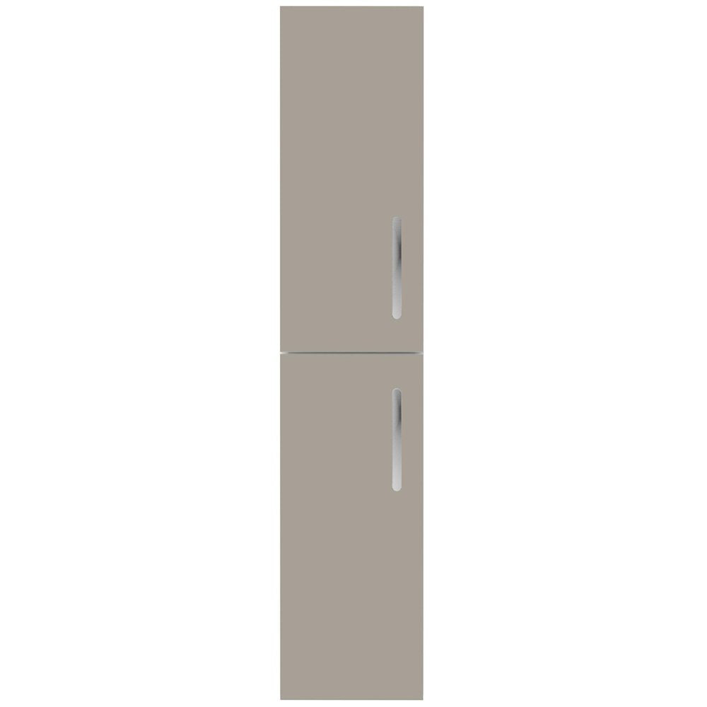 Nuie Athena Stone Grey 300mm Tall Cabinet Double Door - MOC562