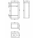 hudson-reed-fusion-gloss-grey-400mm-vanity-unit--basin-compact---cbi921-