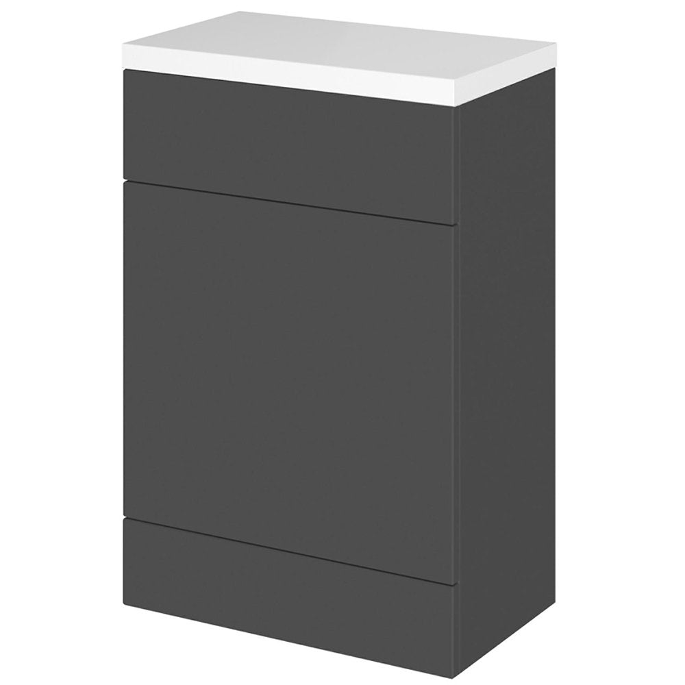 Hudson Reed Fusion 600mm Back to Wall WC Toilet Unit with Top