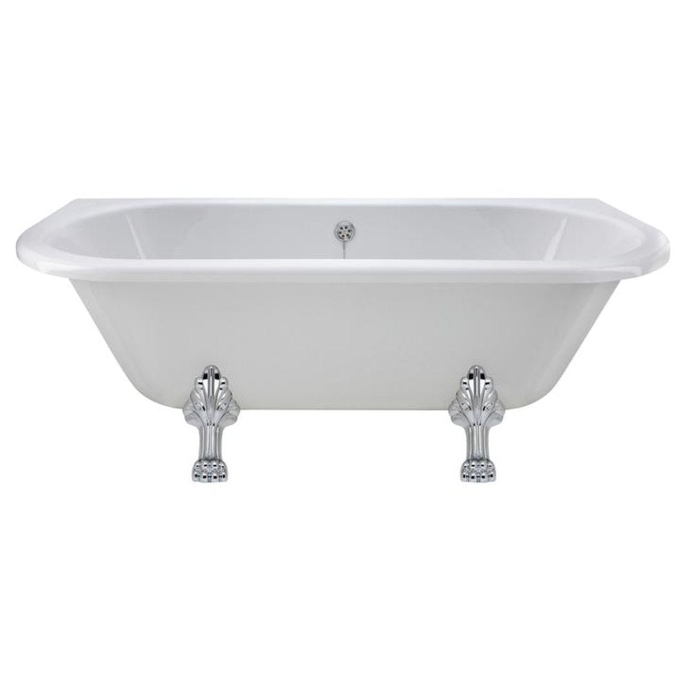 Hudson Reed Kenton 1700mm Double Ended Freestanding Bath & Pride Leg Set