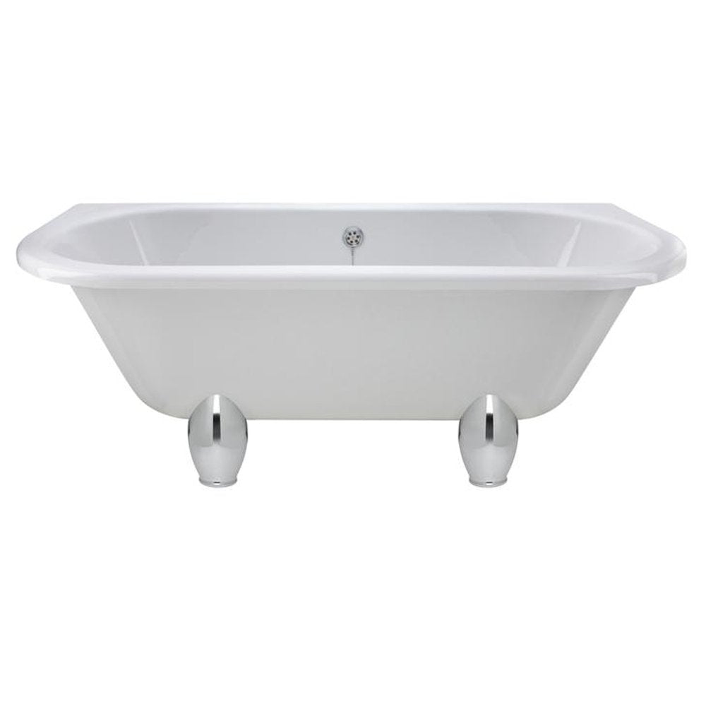 Hudson Reed Kenton 1700mm Double Ended Freestanding Bath & Deacon Leg Set
