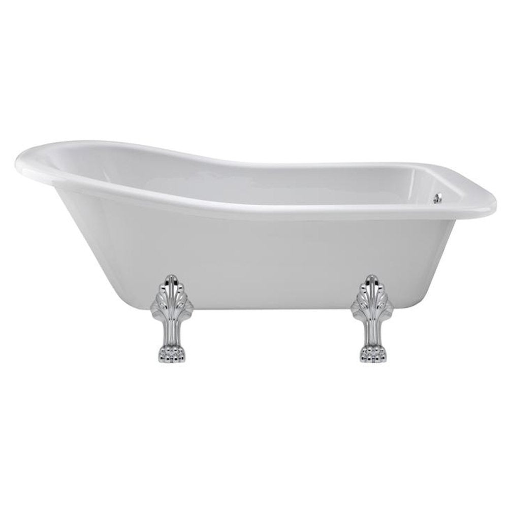 Hudson Reed Brockley 1500mm Single Ended Freestanding Bath & Pride Leg Set