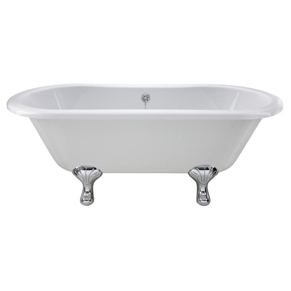 Hudson Reed Kingsbury 1500mm Double Ended Freestanding Bath & Corbel Leg Set