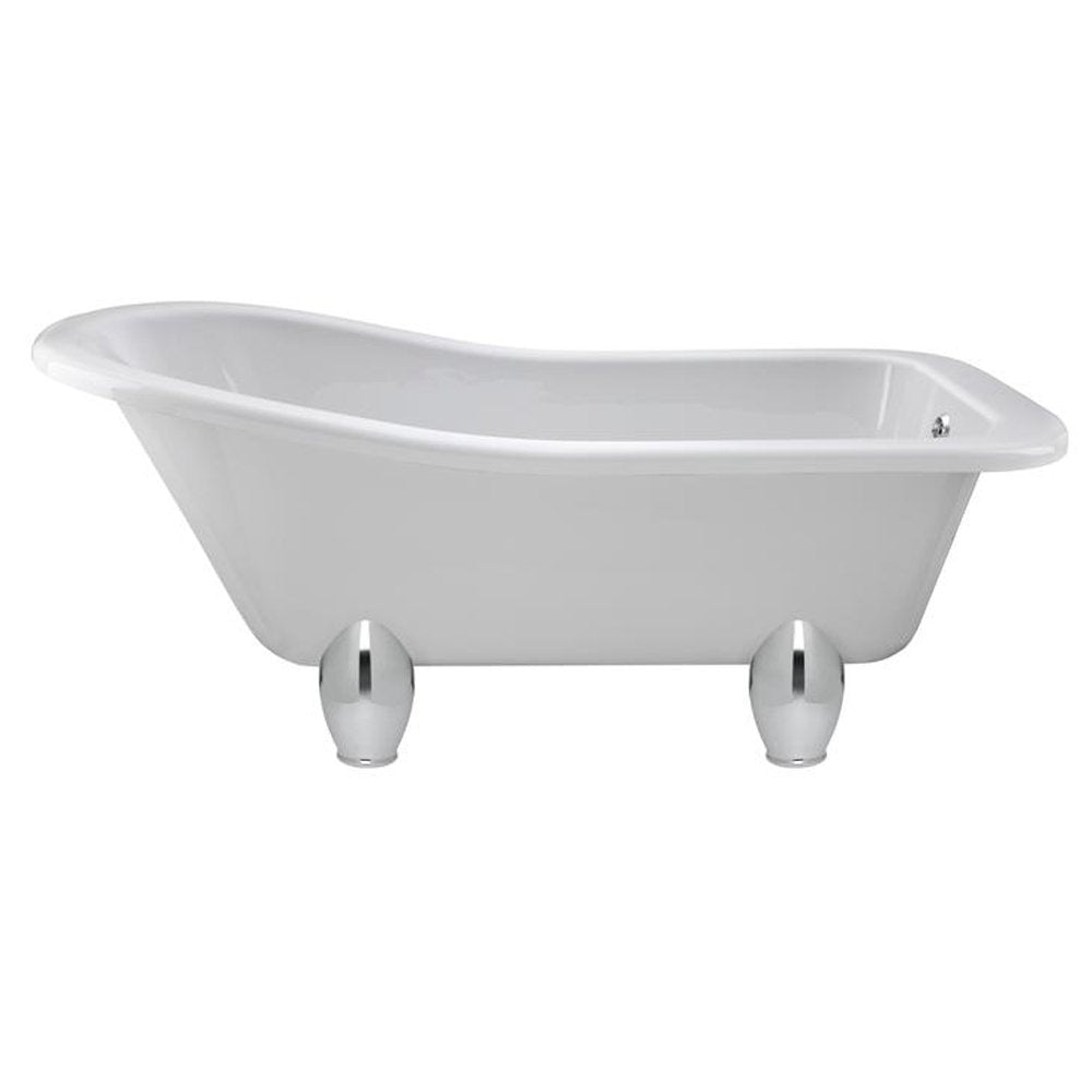 Hudson Reed Brockley 1700mm Single Ended Freestanding Bath & Deacon Leg Set