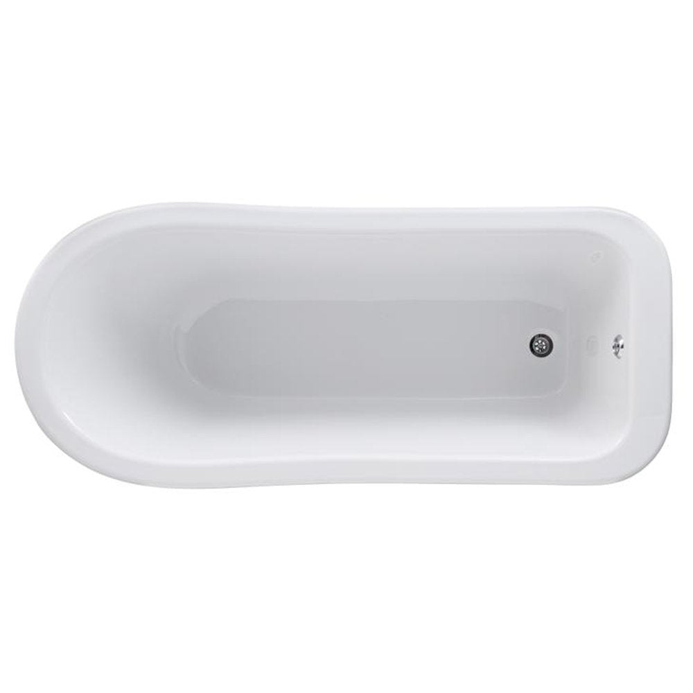 Hudson Reed Brockley 1700mm Single Ended Freestanding Bath & Deacon Leg Set