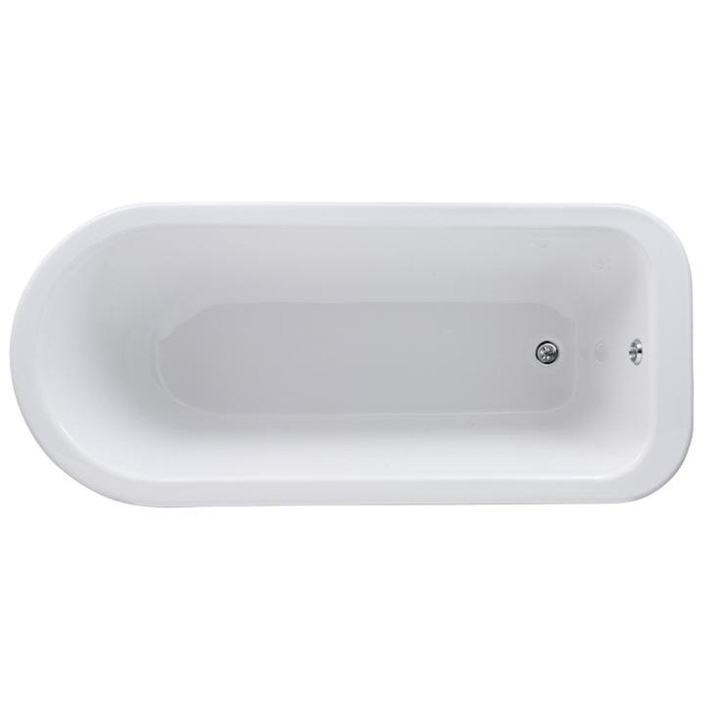 Hudson Reed Barnsbury 1700mm Single Ended Freestanding Bath & Pride Leg Set
