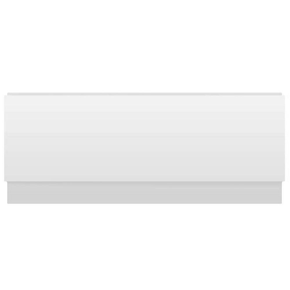 Nuie Linton Square Single Ended Straight Bath 1500x700 & Front Panel