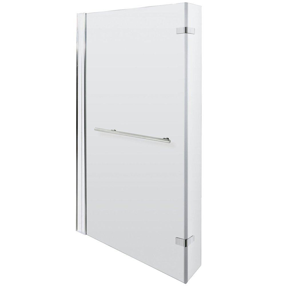 Hudson Reed Quattro Bath Screen with Rail - NSBSR1
