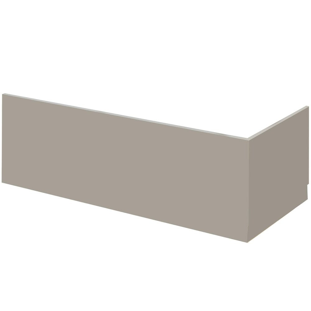 Nuie Athena Stone Grey 750mm Bath End Panel - MPC412