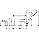 hansgrohe-talis-e-chrome-4-hole-rim-mounted-bath-mixer-tap-