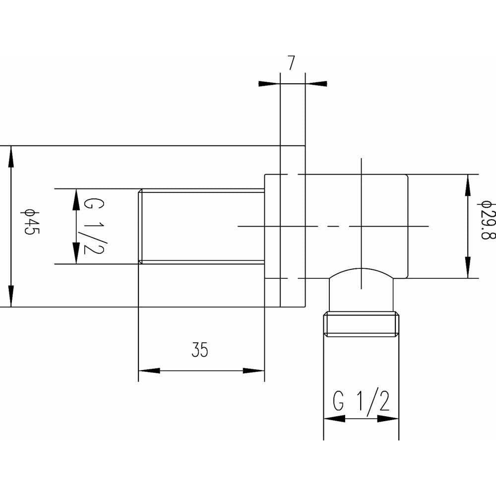 Hudson Reed Topaz Thermostatic Shower Valve, 300mm Fixed Head, Slider & Body Jets