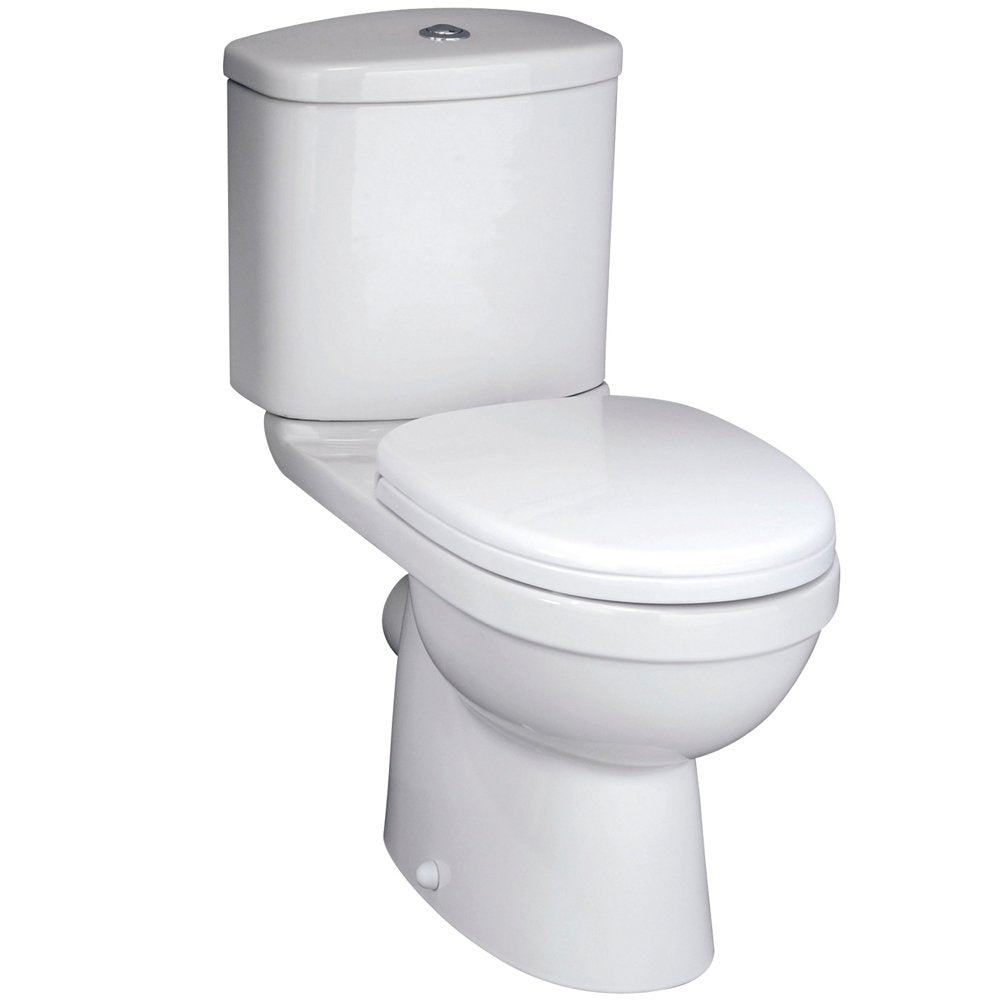 Nuie Complete Bathroom Set, Athena Gloss White Unit, Square Bath, Toilet & Shower Enclosure