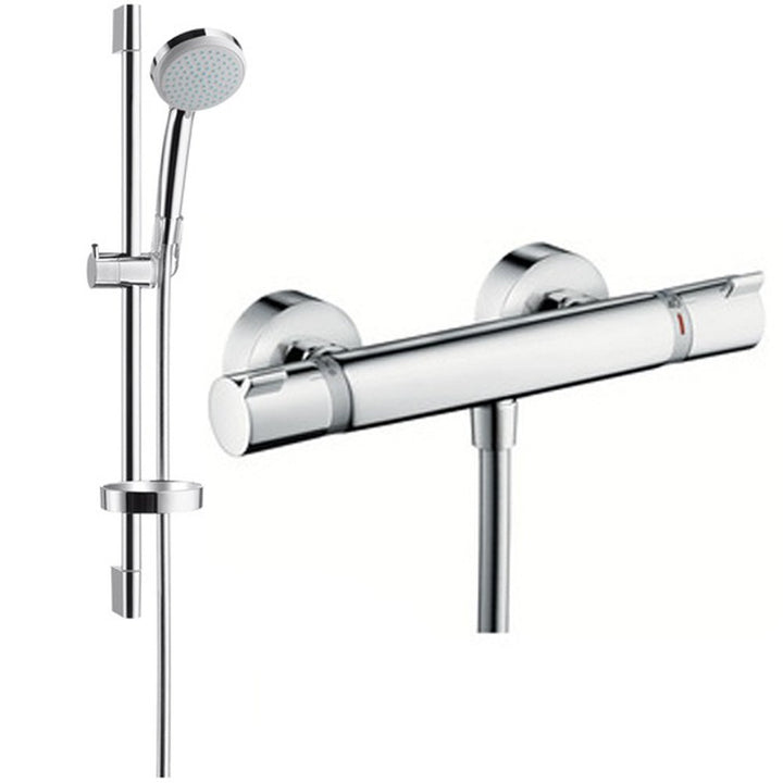 hansgrohe-ecostat-comfort-650mm-chrome-combi-set--hand-shower-