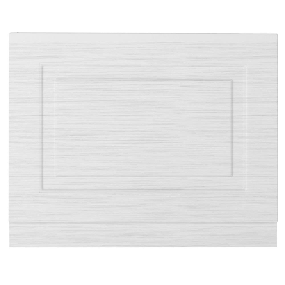 Nuie York White 800mm End Bath Panel - OLP113