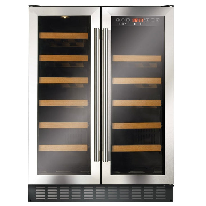 cda-600mm-stainless-steel-freestanding-double-door-under-counter-wine-cooler-fwc624ss-