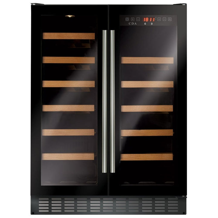 cda-600mm-freestanding-double-door-under-counter-wine-cooler-black-fwc624bl-