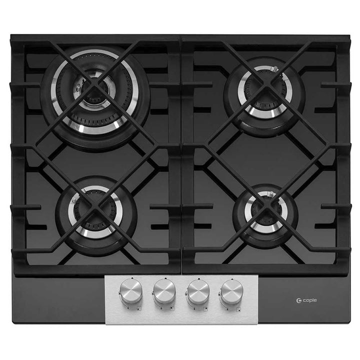 caple-584mm-black-gas-on-glass-hob-c786g-