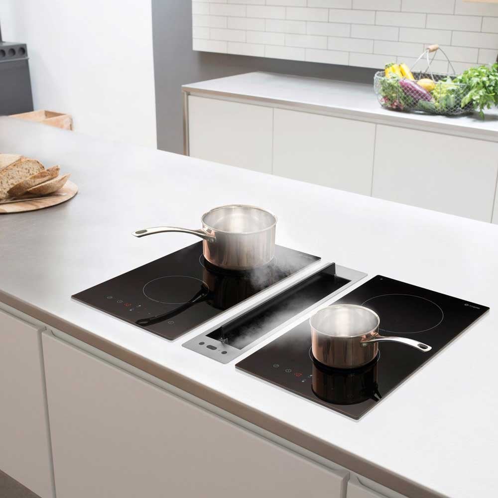 Caple Stainless Steel 52cm Modular Flip Downdraft Extractor DD522BK