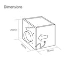 caple-aluminium-constructed-downdraft-extraction-motor-ddmext21-