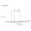caple-stainless-steel-50cm-wall-chimney-hood-fgc920-
