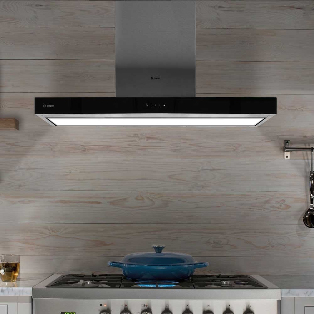 Caple Stainless Steel Zodiac 90cm Wall Chimney Hood ZC922