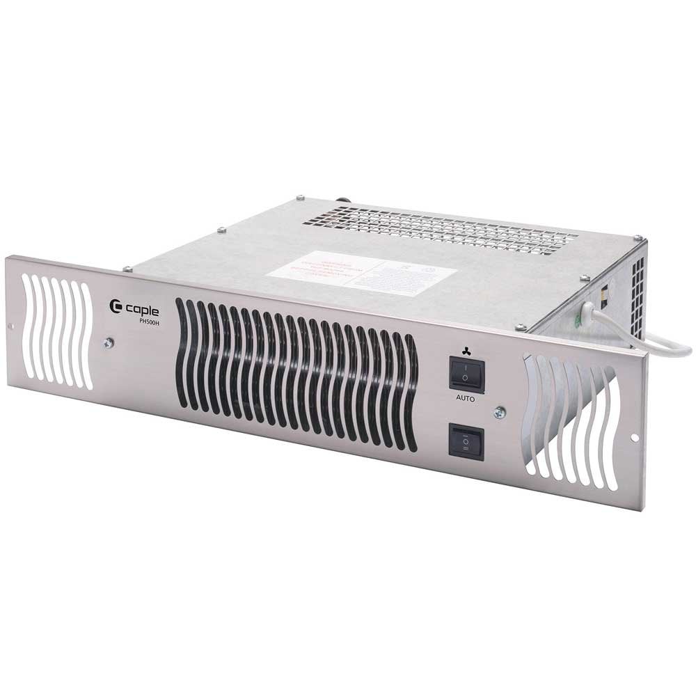 Caple 500mm Plinth Heater Stainless Steel Grille 2 Speed Low Noise PH500H