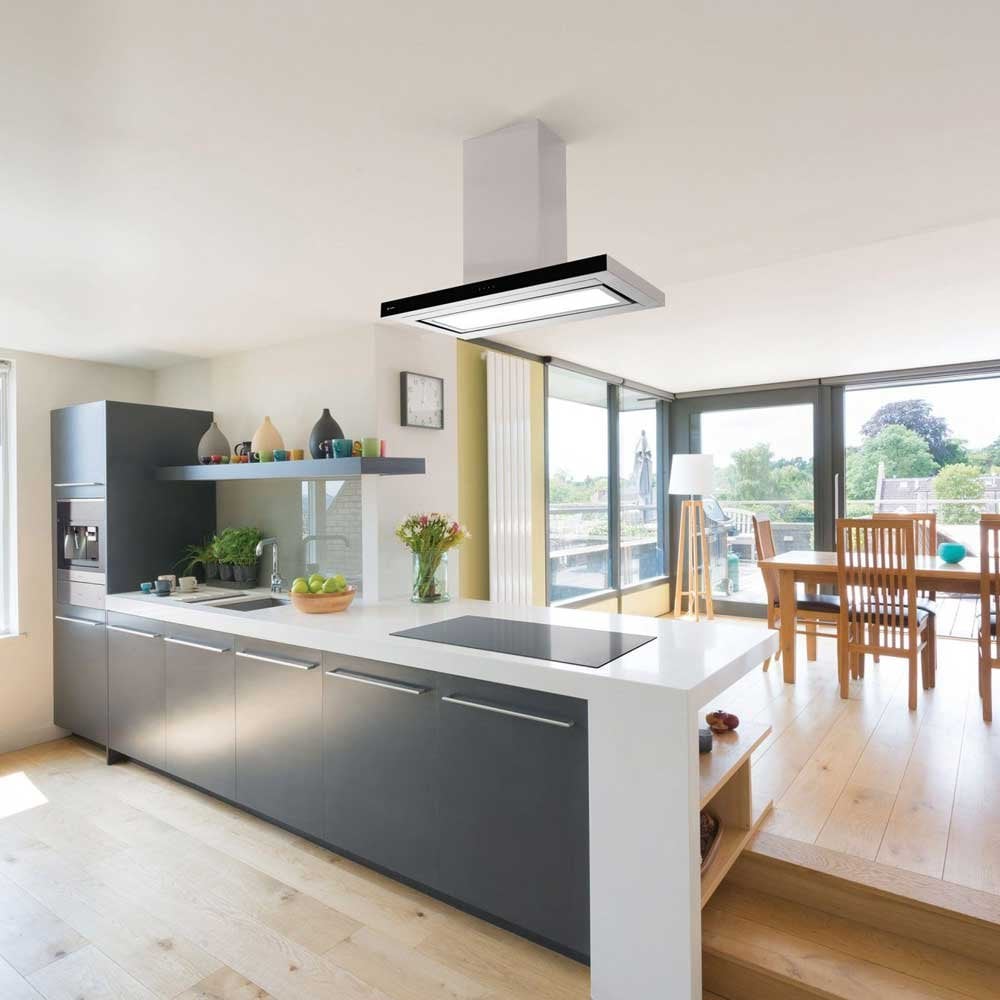 Caple Stainless Steel 60cm Island Hood ZI922